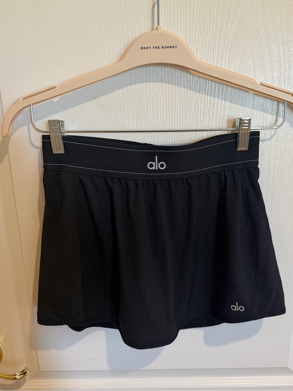 Alo Matchpoint Black Athletic Skort